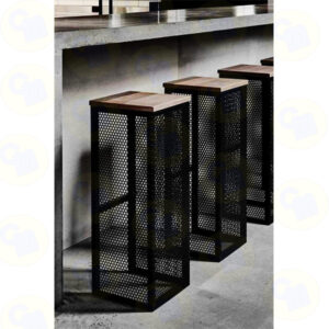Sillas malla metal
