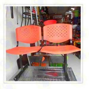 Sillas tandem dos puestos